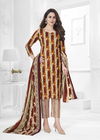 Pransee Vol 1 Ready Made Printed Cotton Dress
